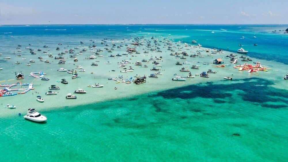 Destin's Best Resort! Stunning Emerald Green Water w/ Crab Island View