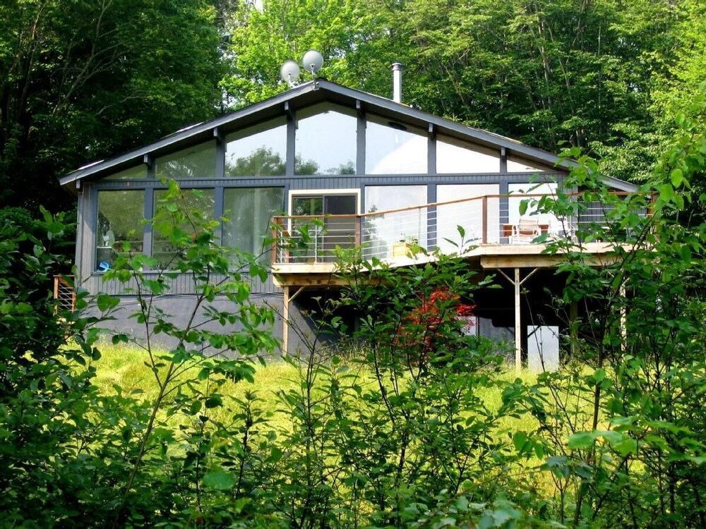 Designer Mountain Cabin W Heated Pool 10 Acres Catskills