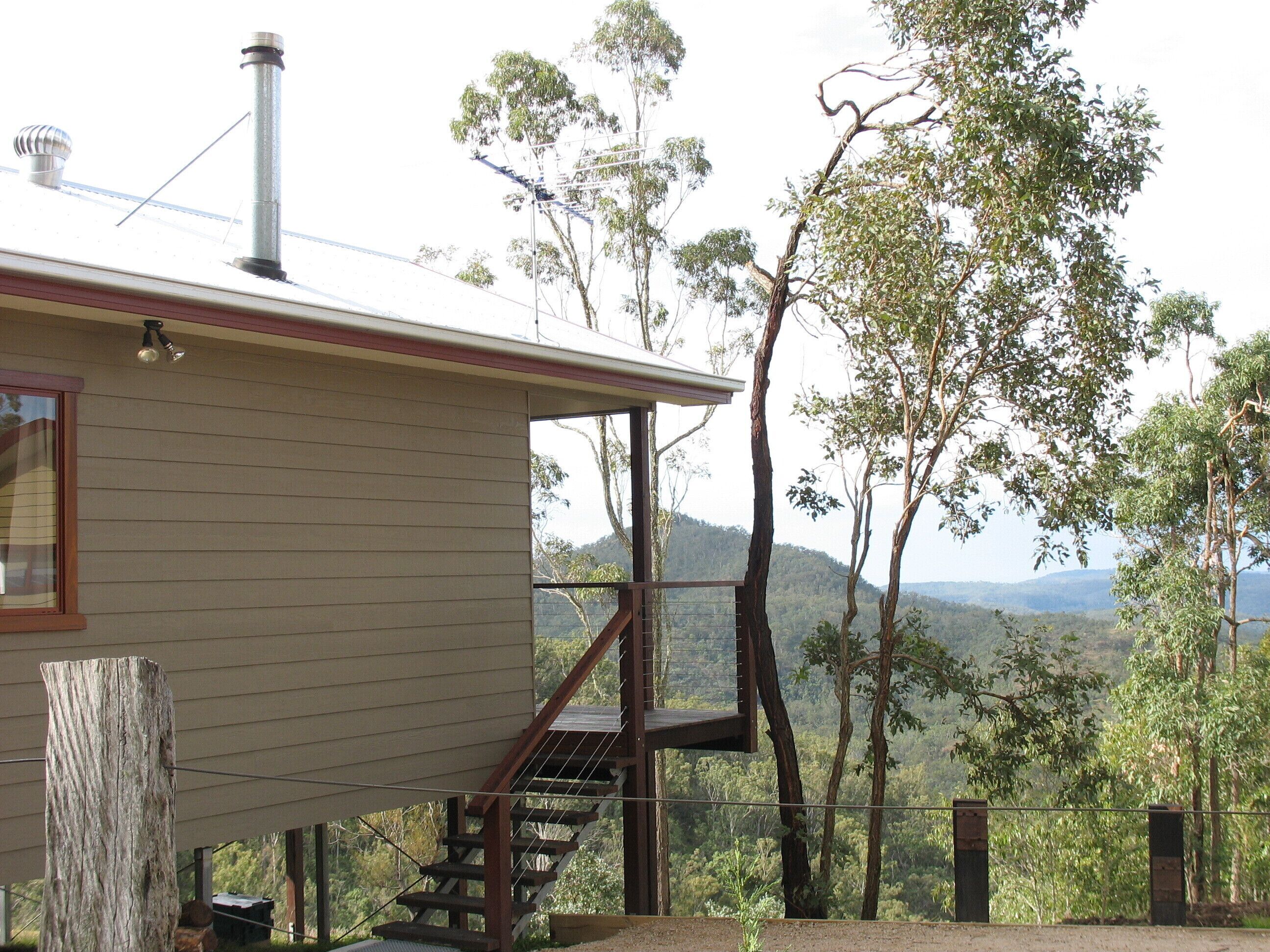 Toowoomba Holiday Chalet with Views and Wood Heater