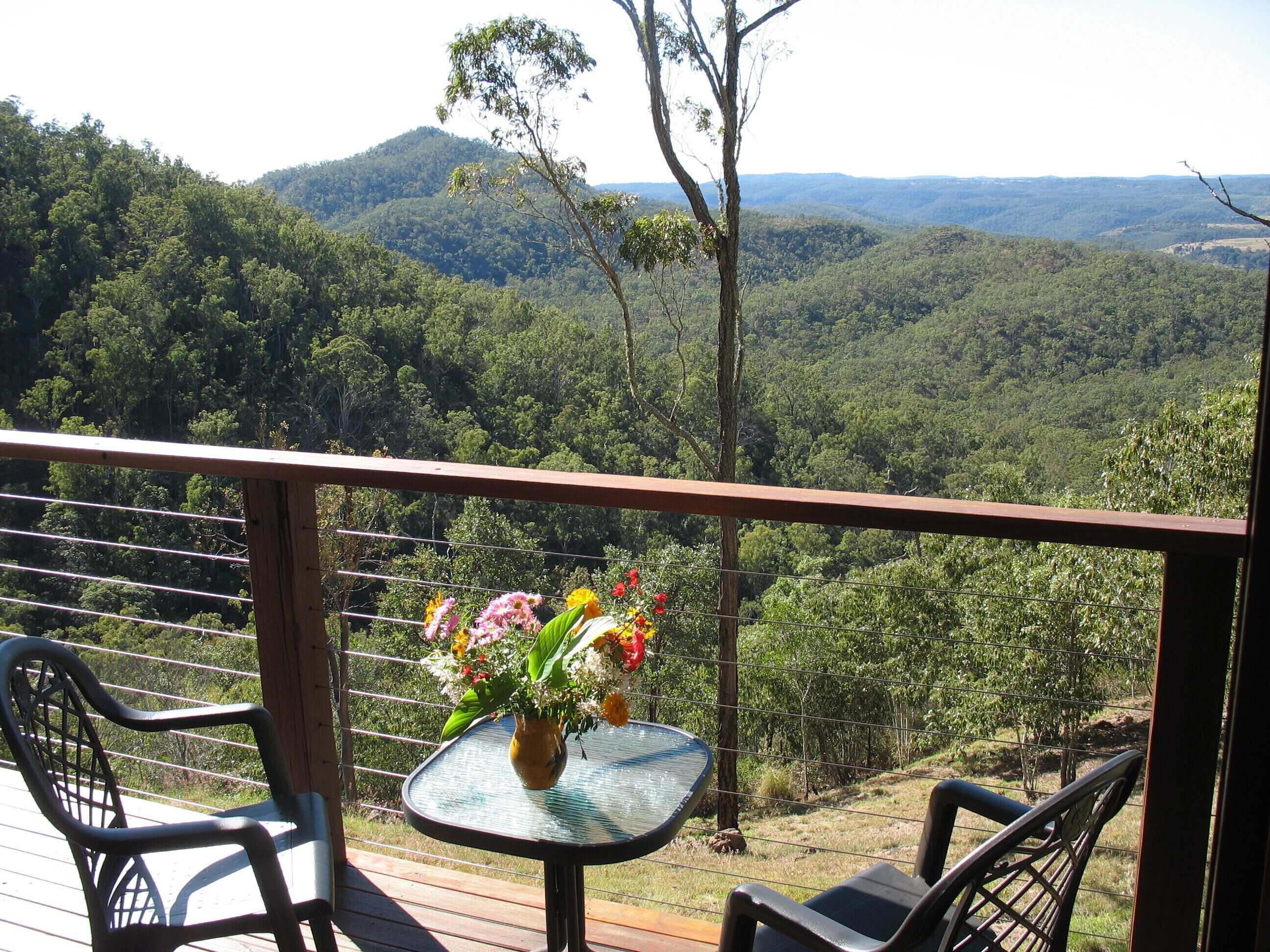 Toowoomba Holiday Chalet with Views and Wood Heater