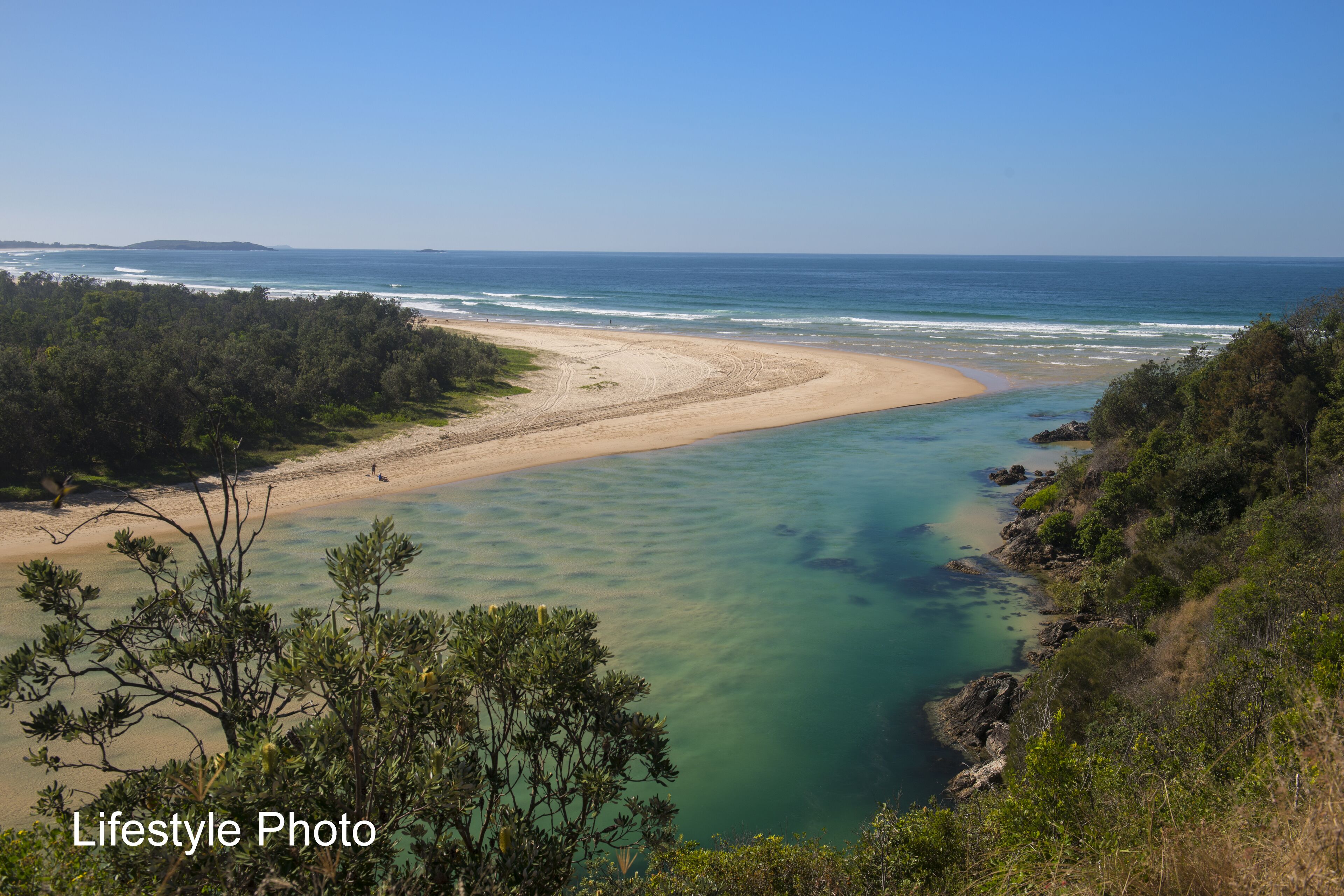 SAWTELL SUNRISE APARTMENT - beachfront, set in leafy street.