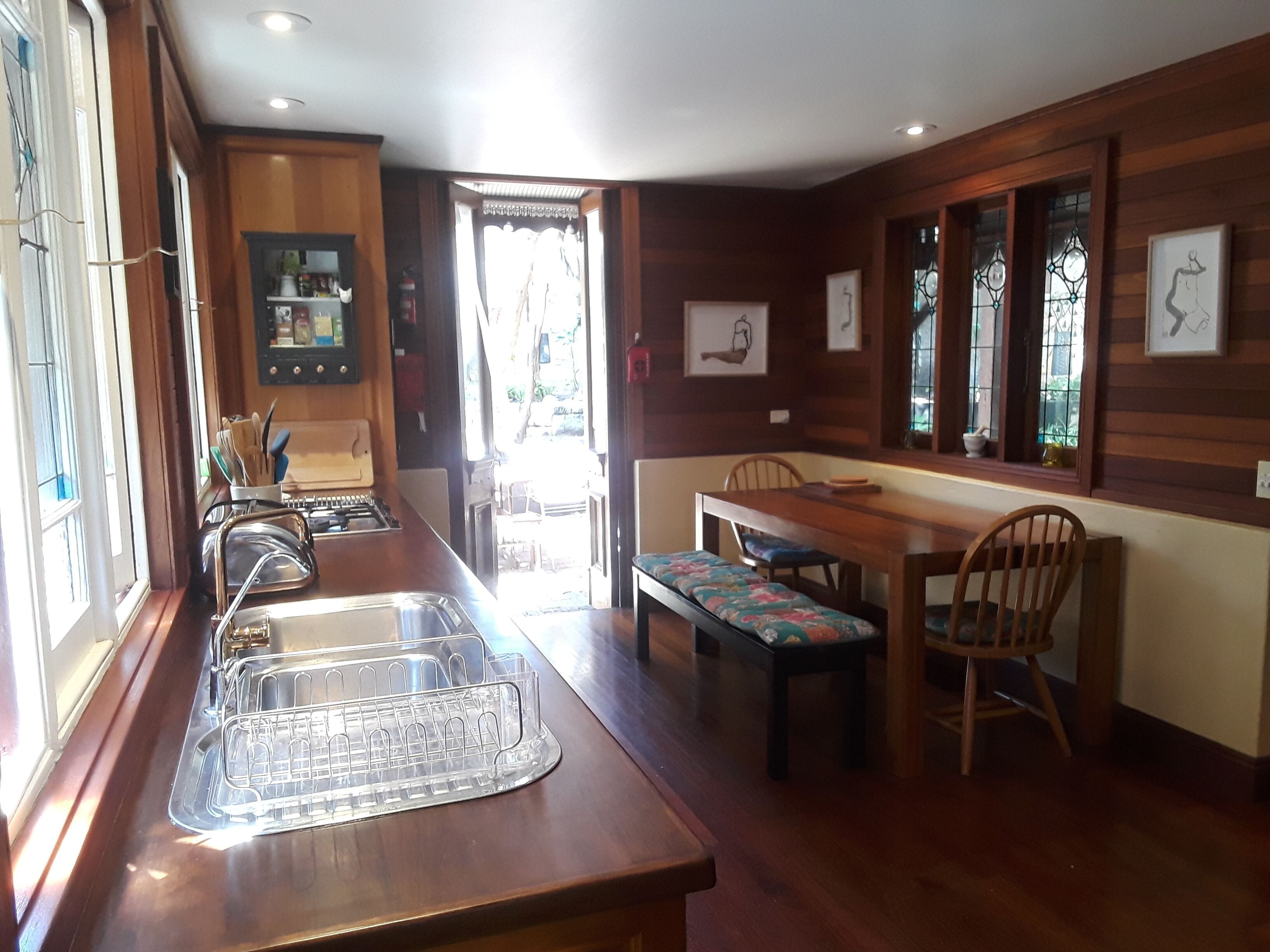 Off-Peak Specials! Ocean-view, 2 Dwellings, Unique Boutique Valla Beach!