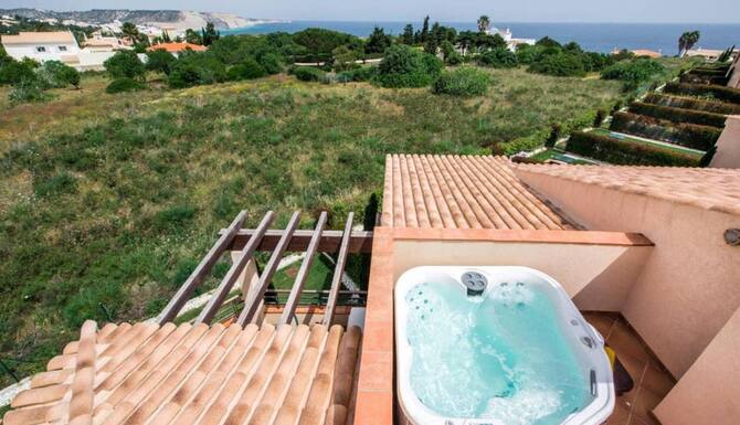 Apartment With Hot Tub And Sea View On A Resort With Indoor And Outdoor Pools In Lagos Expedia