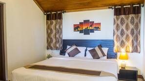 Down duvet, memory foam beds, individually decorated