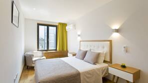 1 bedroom, hypo-allergenic bedding, individually decorated