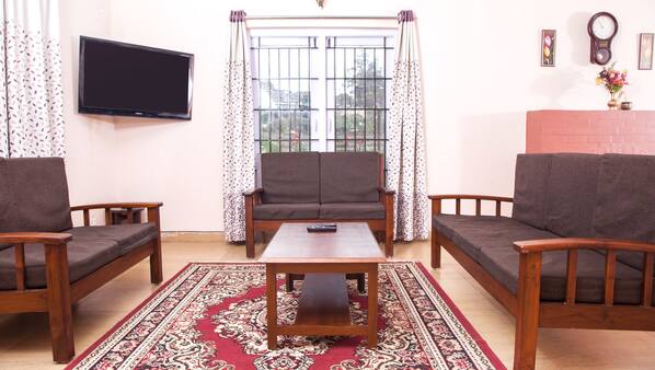 Lobby seating area