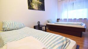 2 Schlafzimmer, Internetzugang, Bettwäsche