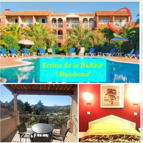 T3 Bambous 67 Pers Ecrins De La Badine Piscine Plage à