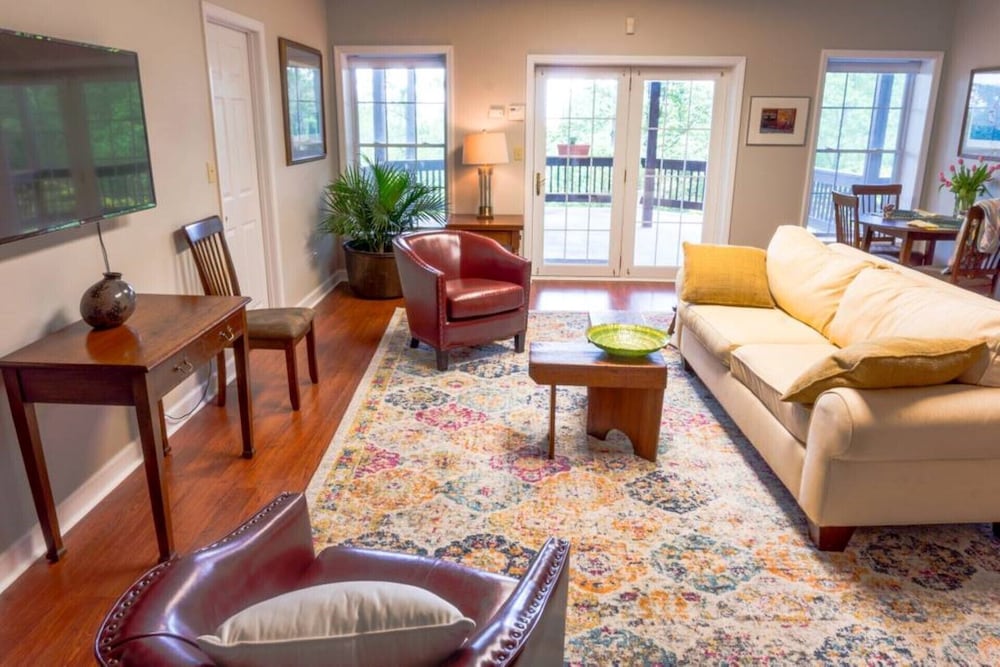 Private Treetop Asheville Home with Mtn. Views