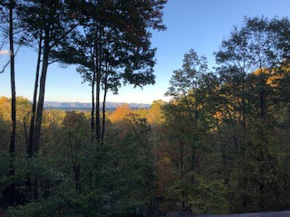 Private Treetop Asheville Home with Mtn. Views