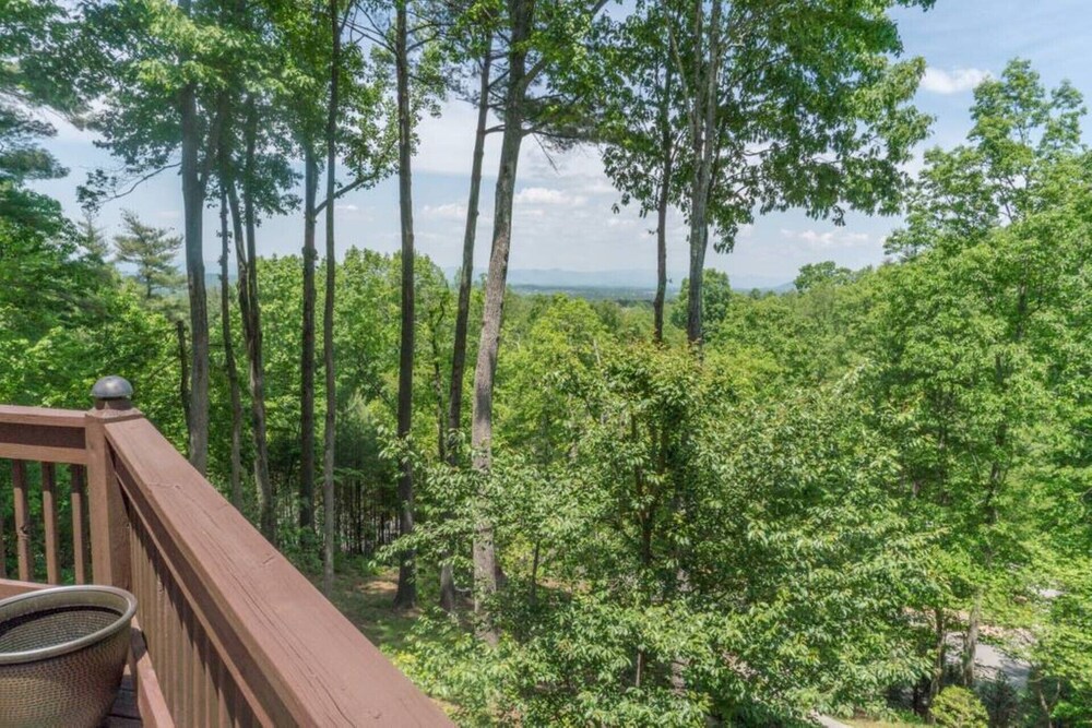 Private Treetop Asheville Home with Mtn. Views