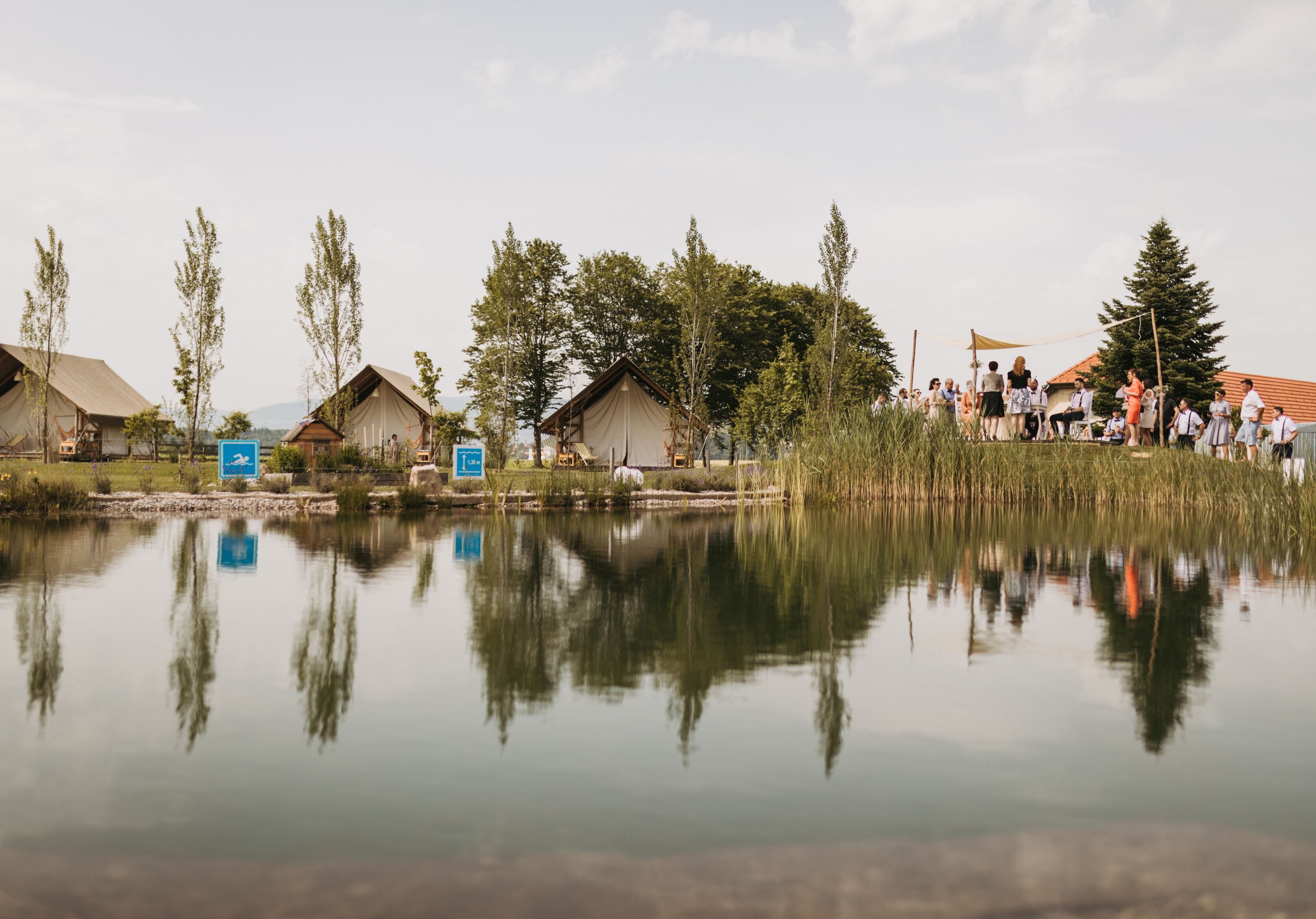 Glamping Kolpa Resort in Metlika, Slovenia