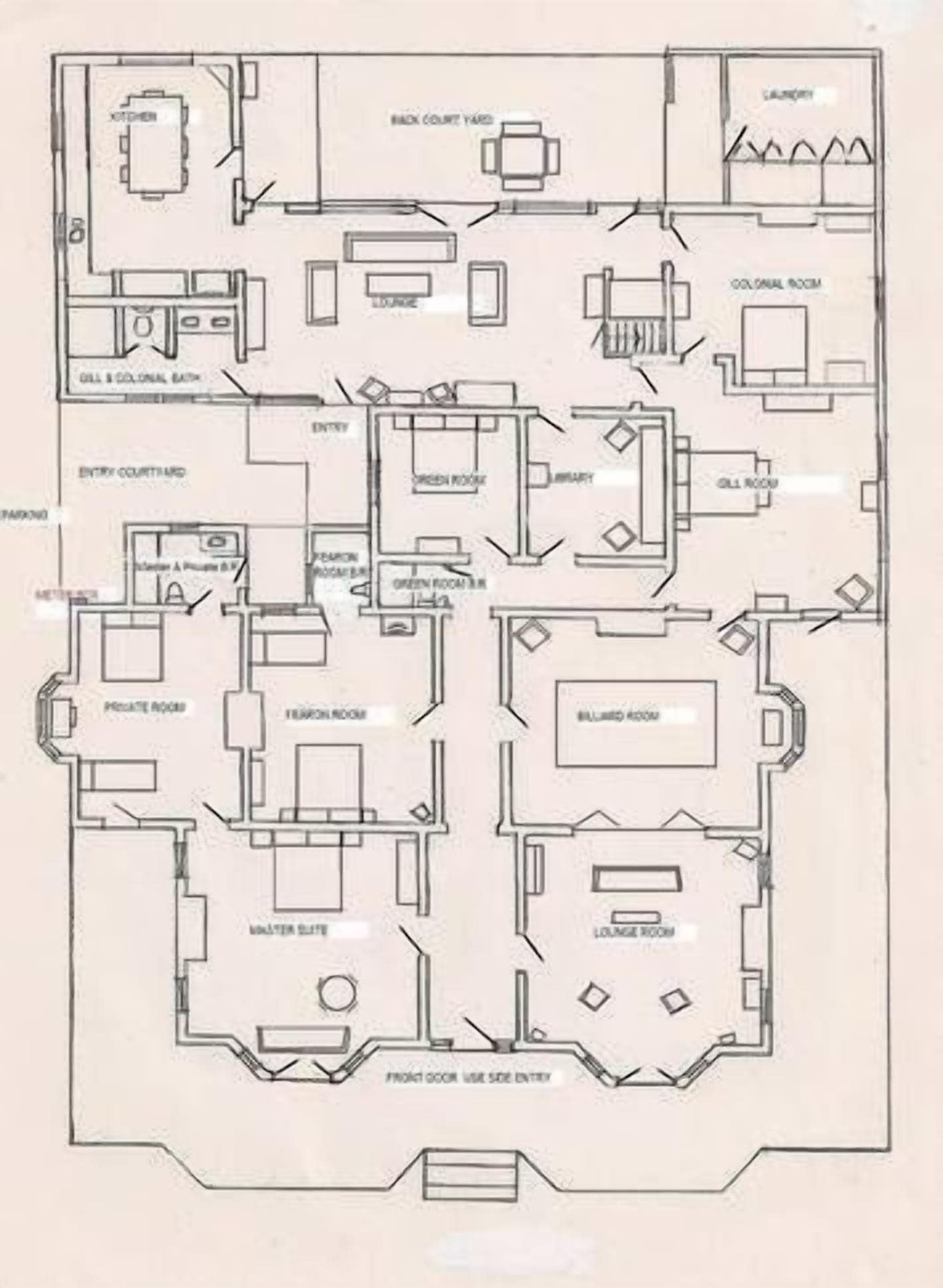 Historic Ranelagh House on acres in town 2 km CBD available for short term stay