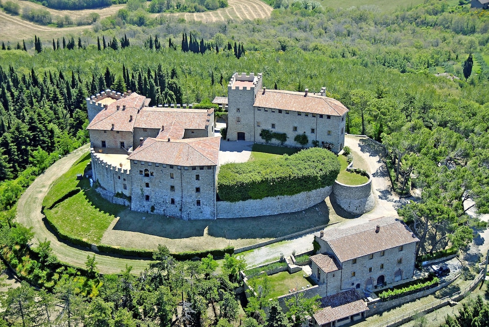 Castello di Montegiove Restored Castle Olive Mill, Moraiolo in Montegabbione, Italy