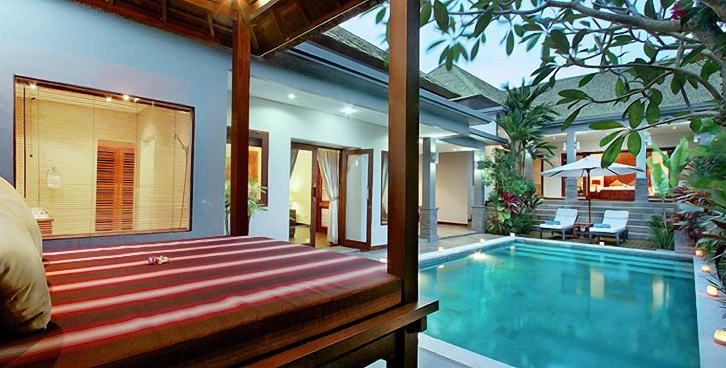 1 Bedroom at 2 Bedroom Pool Villa near Echo Beach, Daily staff service in Canggu in Canggu, Indonesia