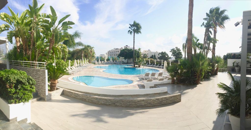 Lantiana Gardens in Larnaca, Cyprus