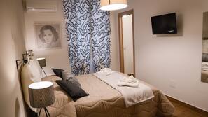 Premium bedding, memory foam beds, blackout curtains, soundproofing