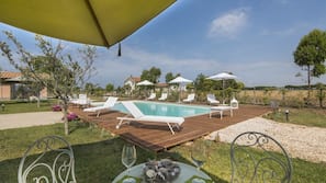 Seasonal outdoor pool