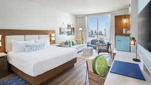 Premium bedding, in-room safe, desk, laptop workspace