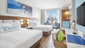Premium bedding, in-room safe, desk, laptop workspace