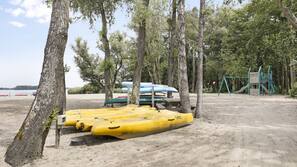 Een privéstrand