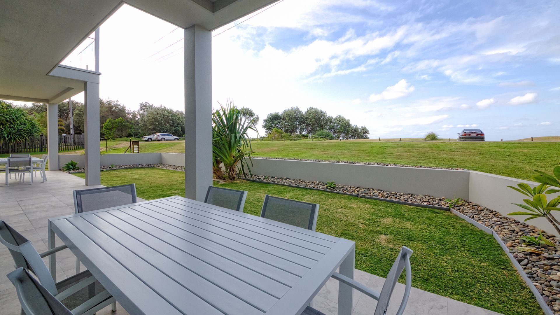 Absolute beachfront location