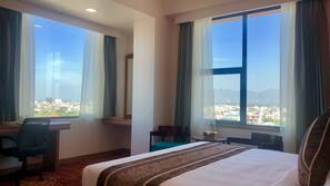 Minibar, in-room safe, desk, blackout drapes