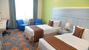 Minibar, in-room safe, desk, blackout drapes