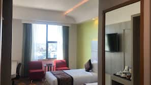 Minibar, in-room safe, desk, blackout drapes