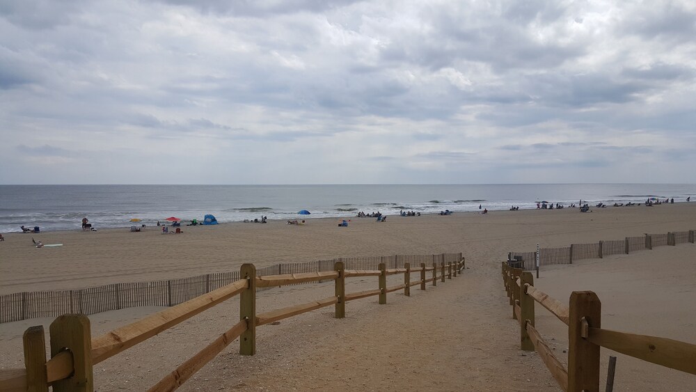 Heart of Beach Haven LBI Oceanfront Condo Inground Pool in Beach