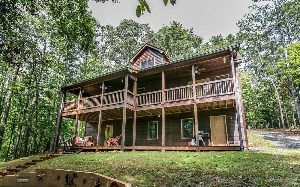 Modern Mountain Cabin In Blue Ridge W Hot Tub Has Terrace And Air