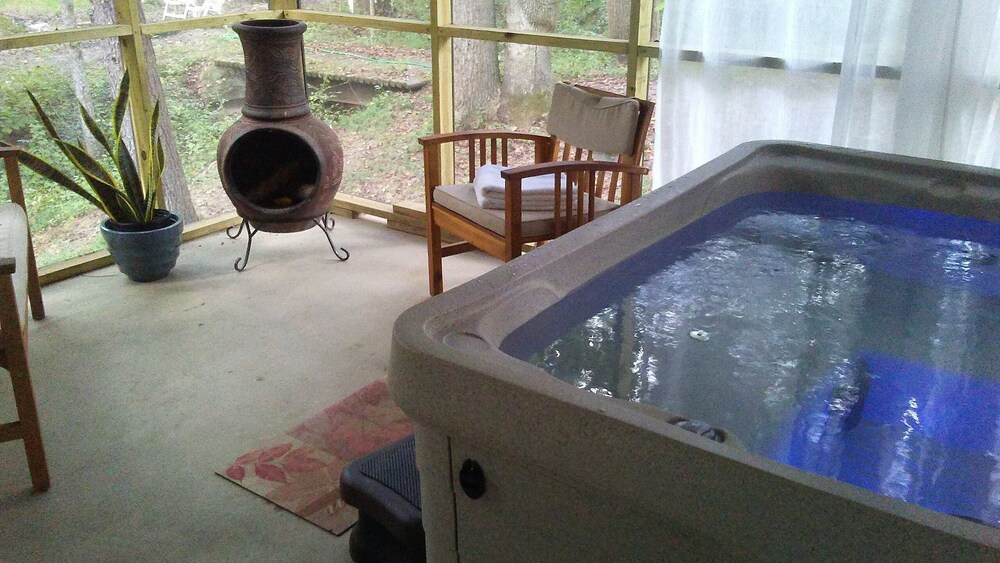 A woodsy suburban gem near Asheville NC   