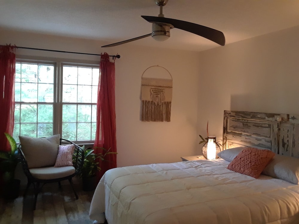 A woodsy suburban gem near Asheville NC   