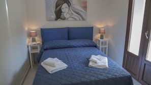 1 bedroom, free cots/infant beds, free WiFi, linens