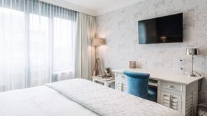 Minibar, kostenloses WLAN, Bettwäsche