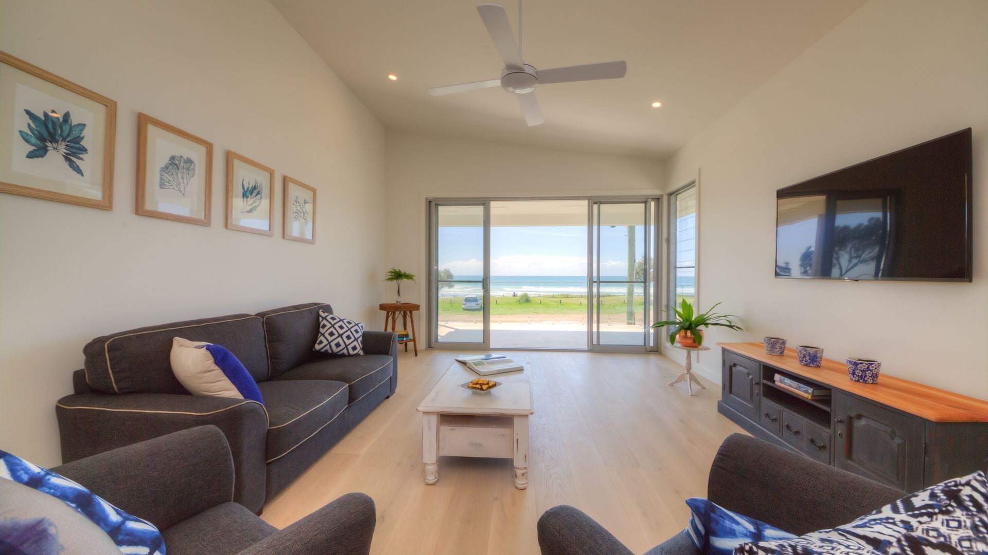 Absolute Beachfront. Watch Whales From the Balcony