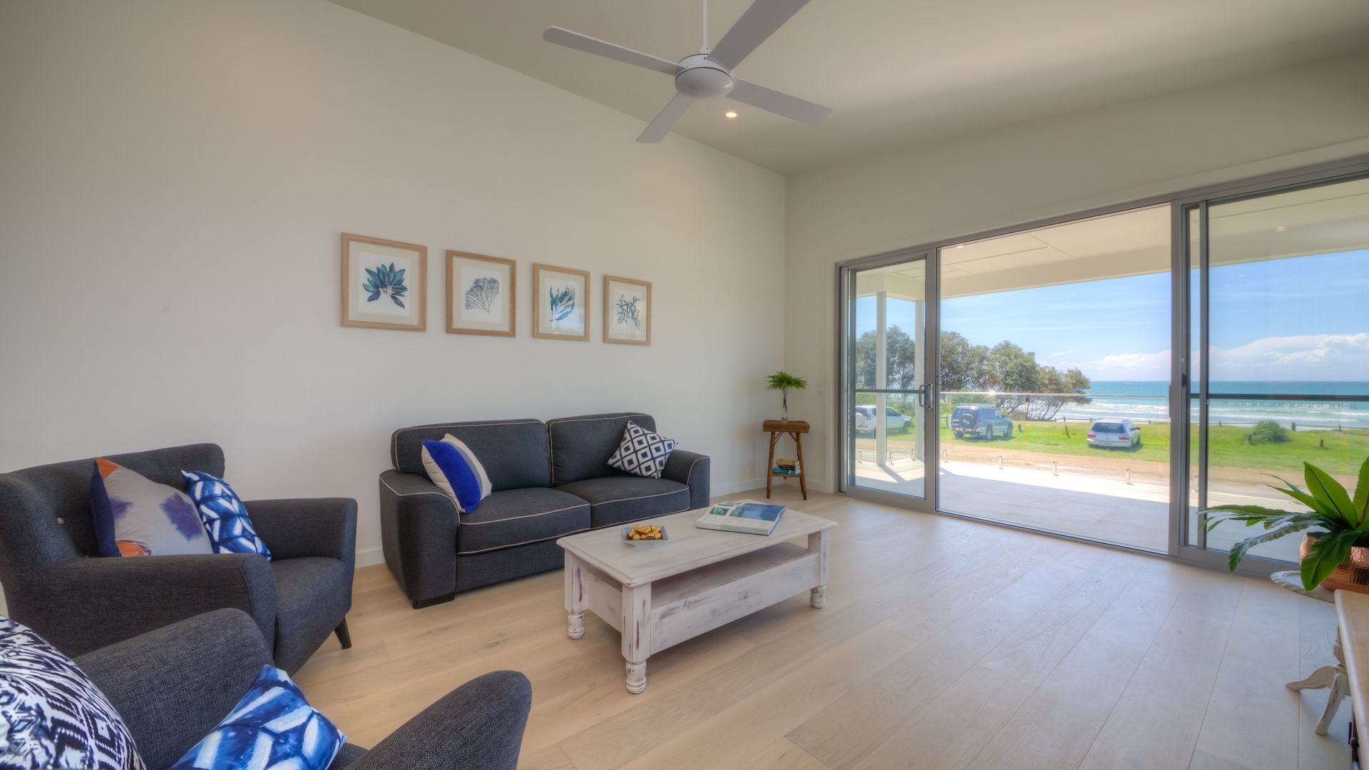 Absolute Beachfront. Watch Whales From the Balcony