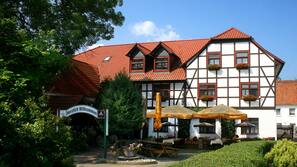 Fassade der Unterkunft