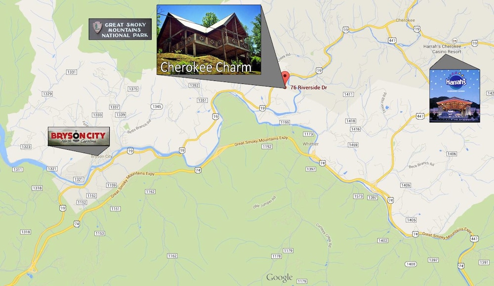 Cherokee Charm - Couple's Getaway Close to Casino - hot tub outdoor fireplace