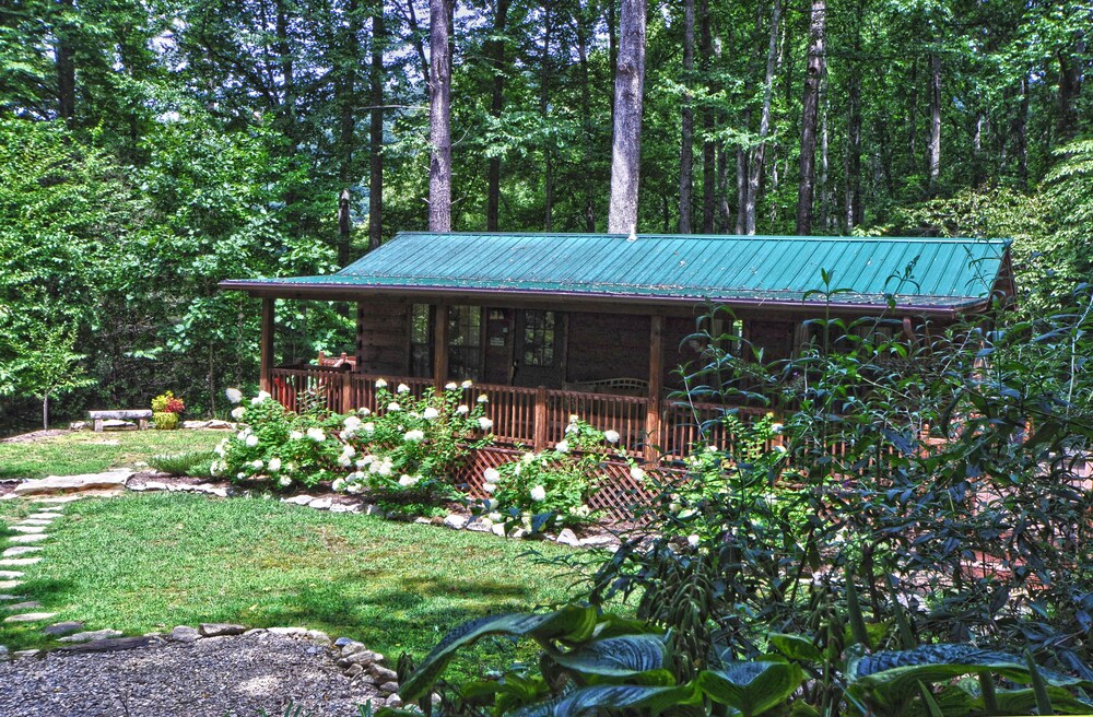 Log Cabins On 16 Acre Wooded Mountain Property Perfect For