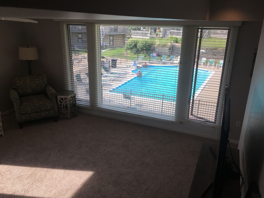 On Lake Michigan with Private Beach & Pool. Walk to Town! Every Window