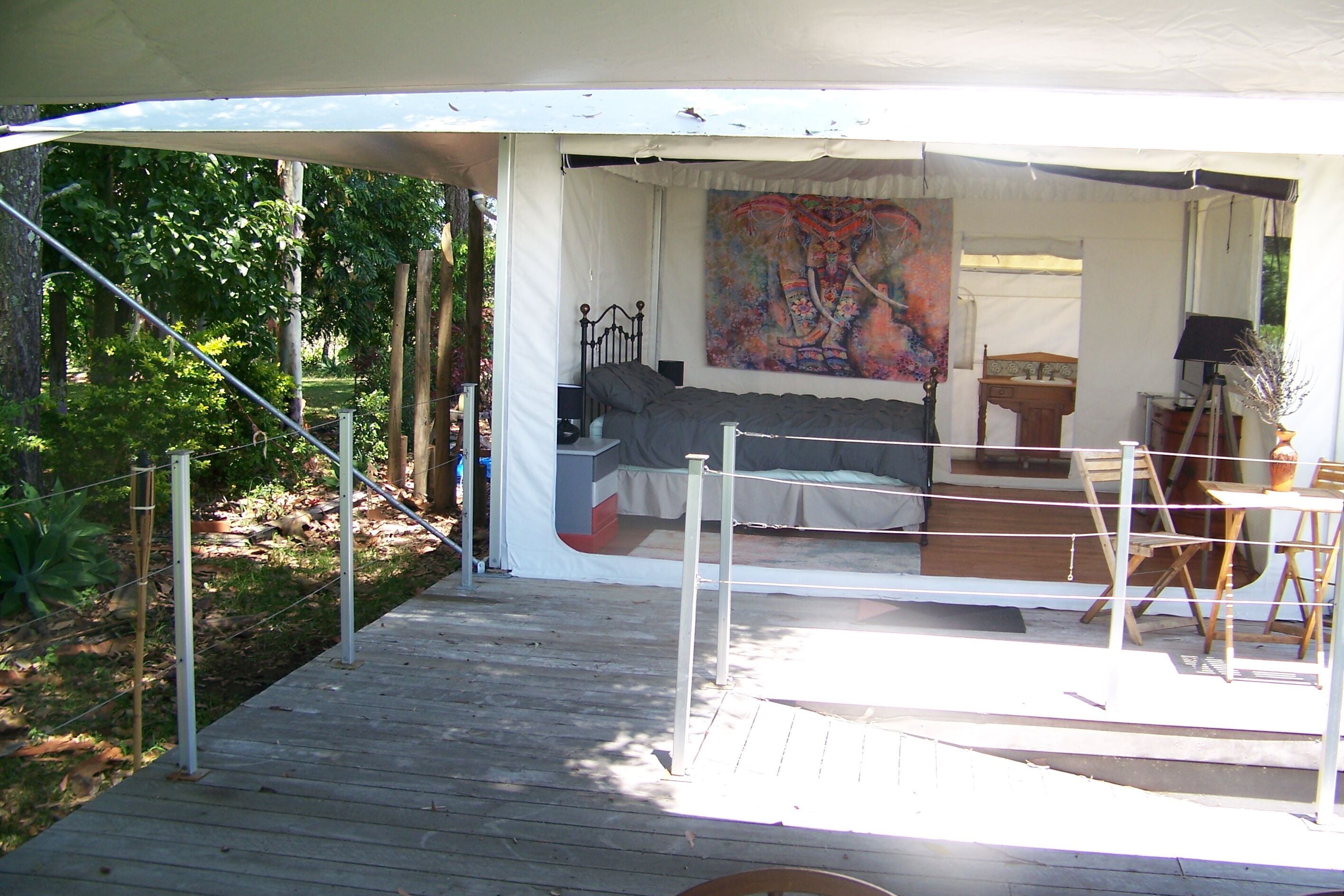 Ballina Byron Bay area Luxury Tent LATITUDE 29