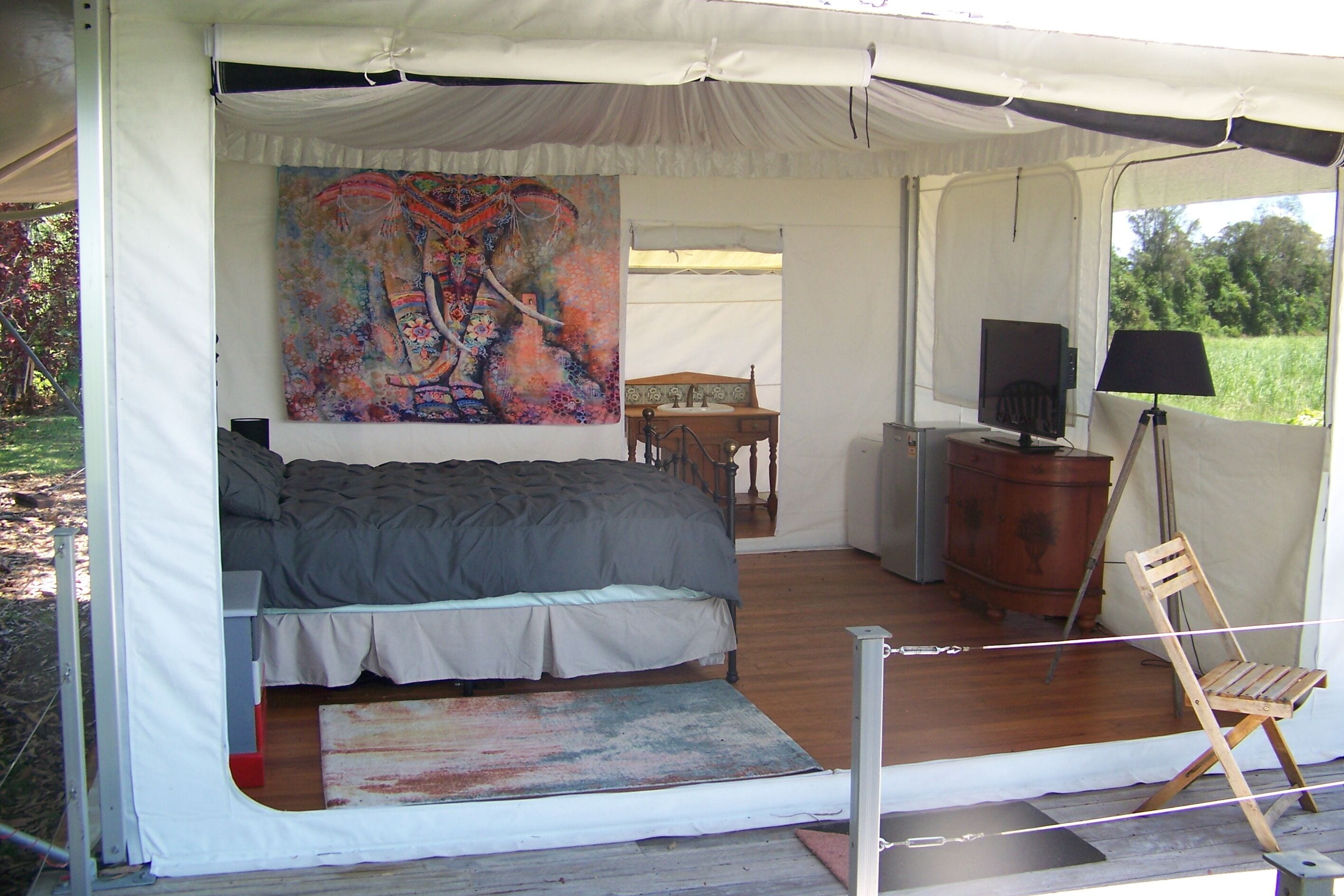 Ballina Byron Bay area Luxury Tent LATITUDE 29