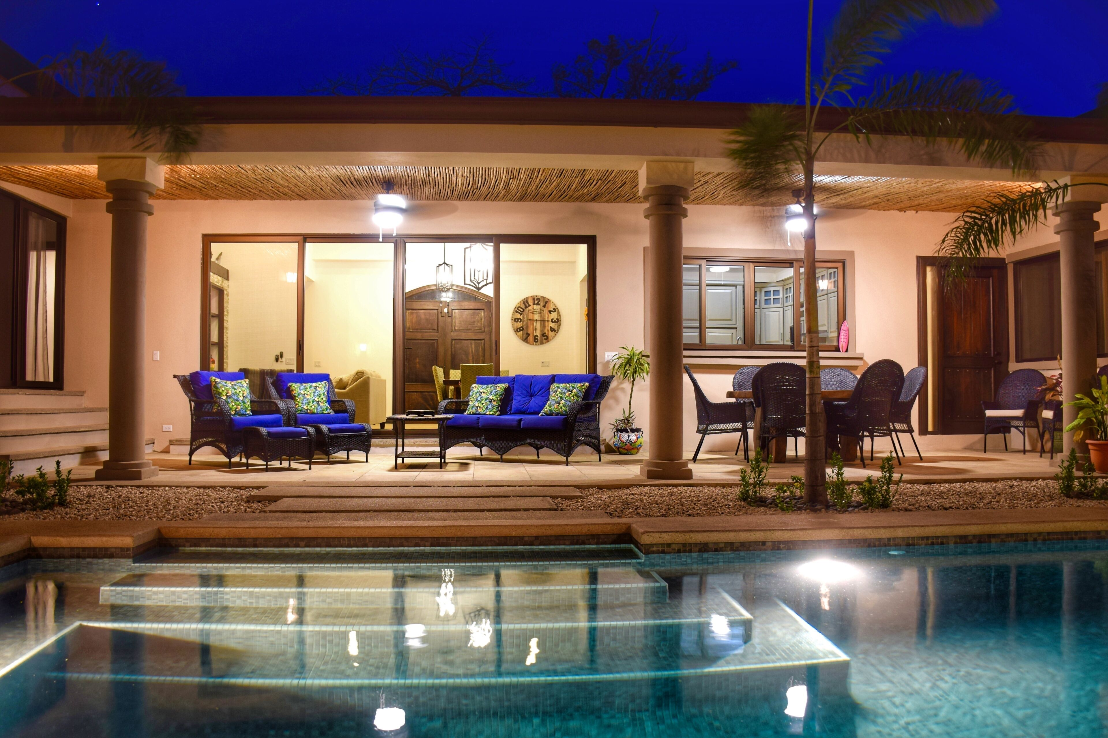 Gorgeous new Villa at the union of Langosta and Tamarindo Beach, gated community in Tamarindo in Tamarindo, Costa Rica