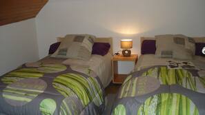 2 chambres, Wi-Fi, draps fournis