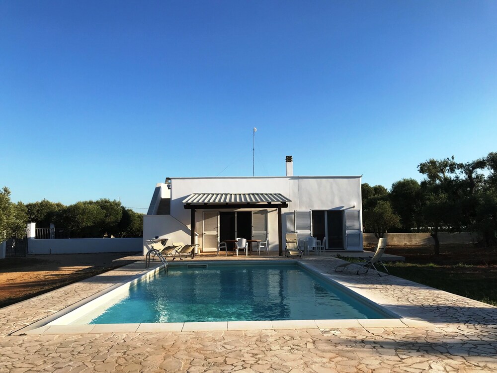 House With Private Pool In Olive Grove 3 Km From The Sea Of