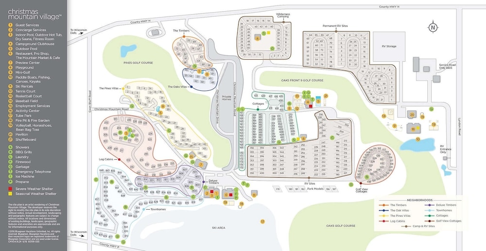 2 Bedroom Cottage Christmas Mountain Village Resort, Golf/Ski
