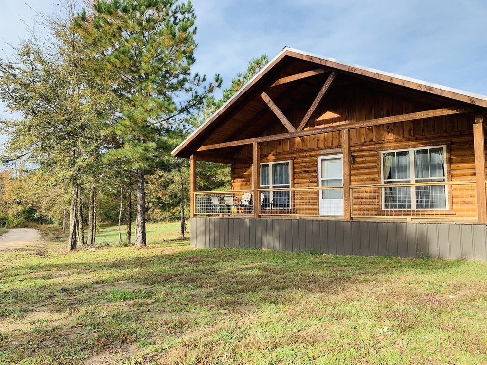 Luxury Log Cabin On The Little Missouri River In Murfreesboro