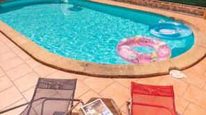 Seasonal outdoor pool