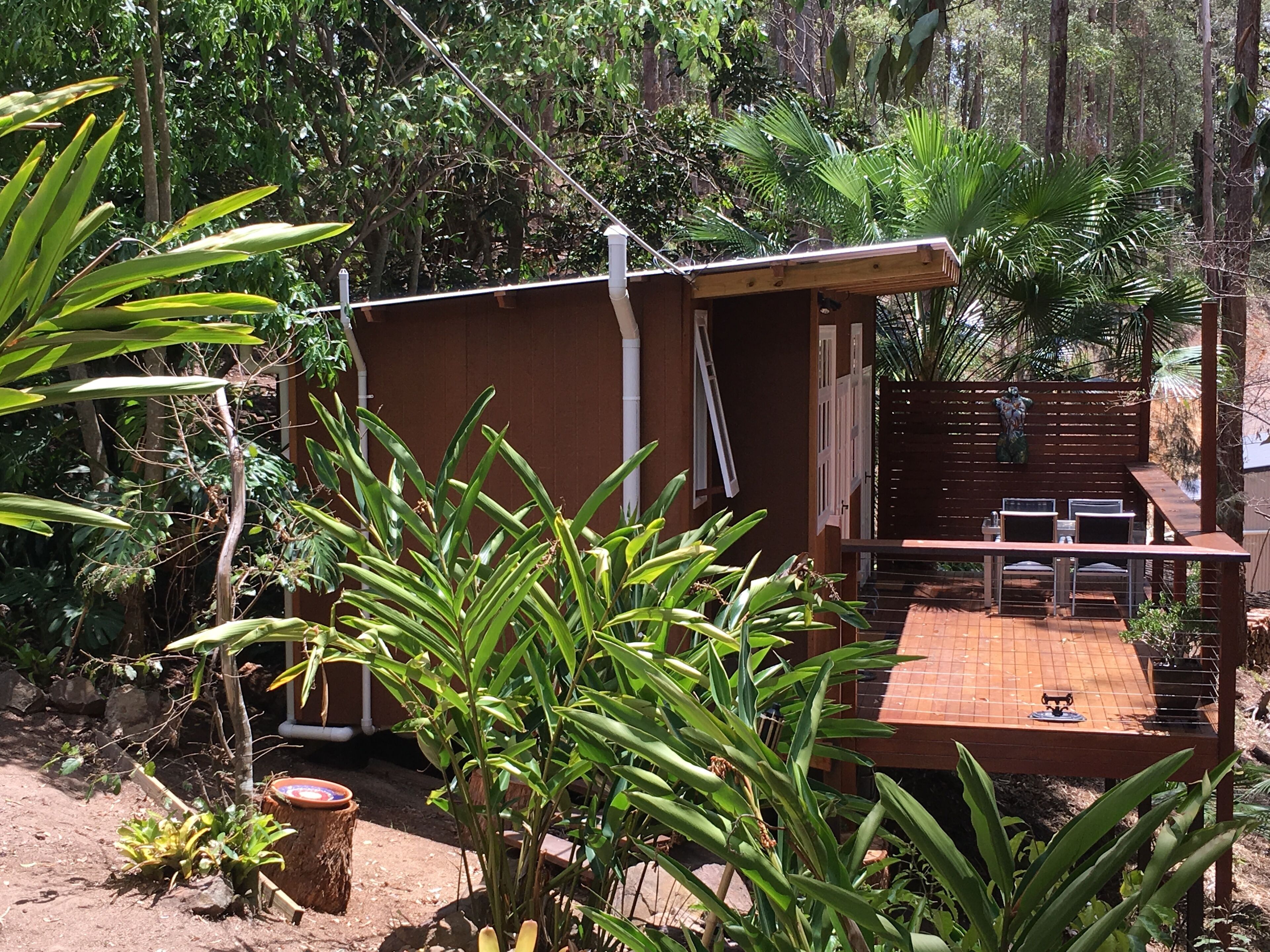 BRAND NEW Private retreat/cabin nestled in the forest and fully self contained